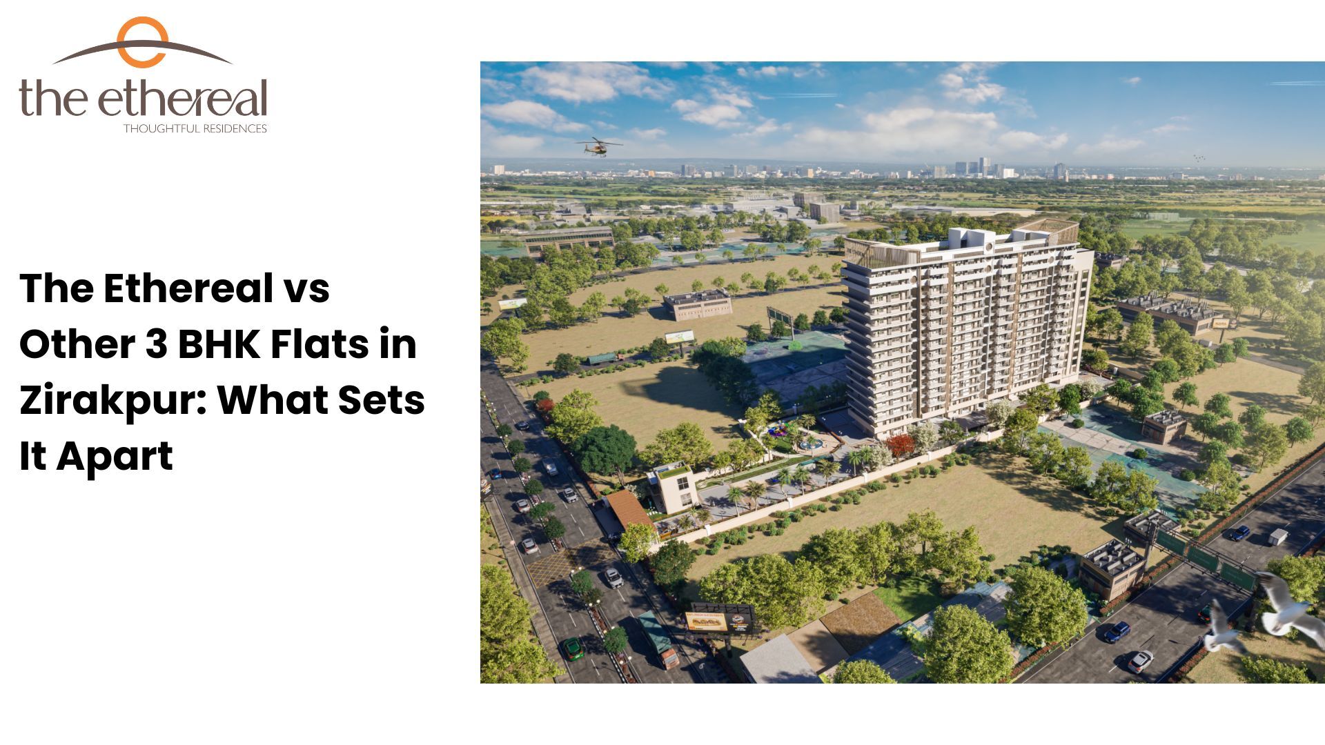 3 BHK Flats in Zirakpur