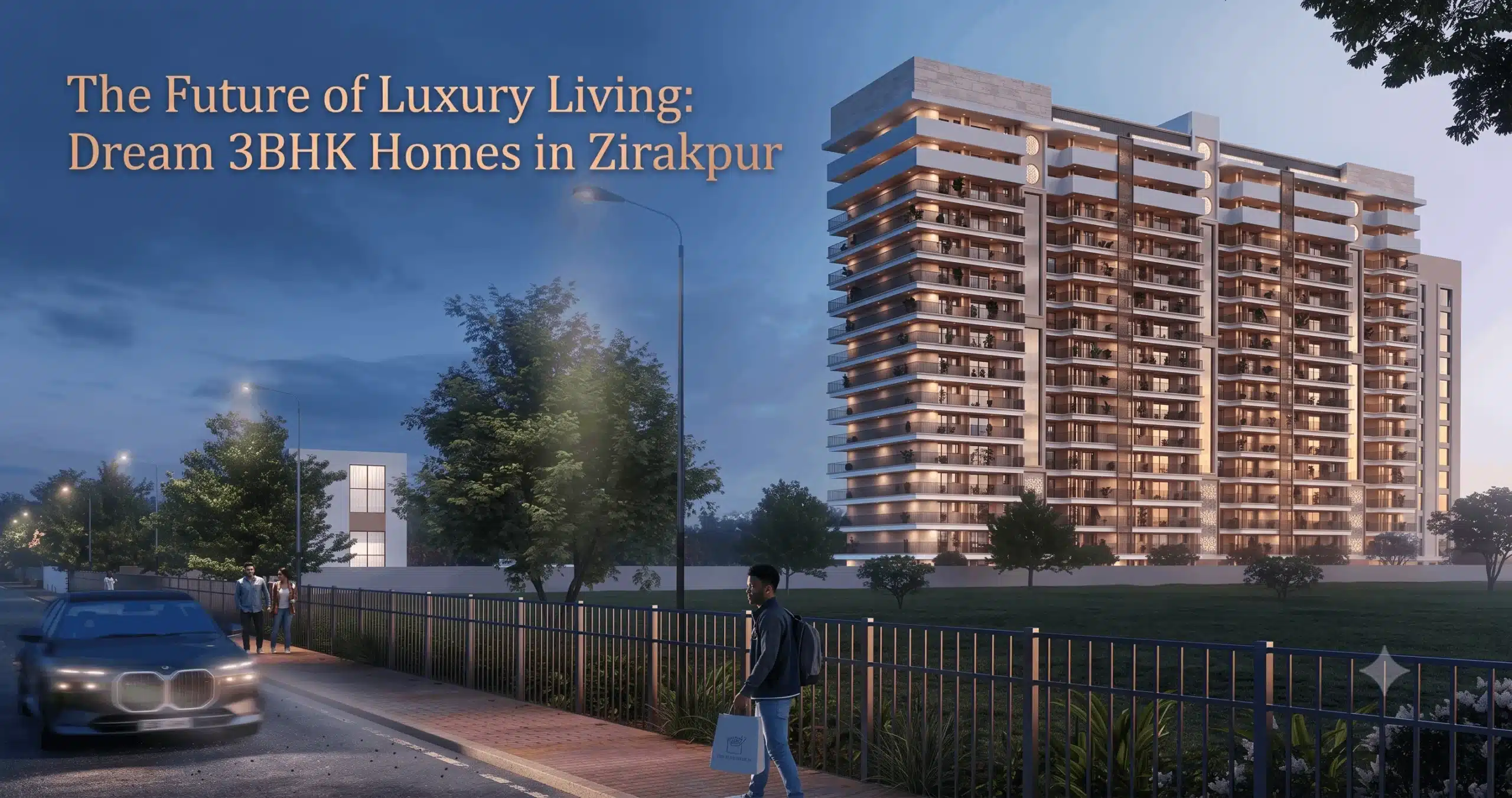 Dream 3bhk homes in zirakpur