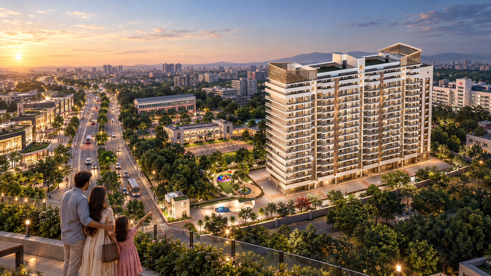 Flats In Zirakpur: Why Location Should Be Your Top Priority Guide